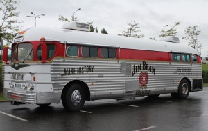 Jim Beam Greyhound Bus