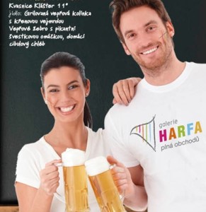 Pivaření v Galerii Harfa