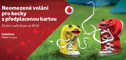 Kecky se vrací v nové reklamě Vodafonu  